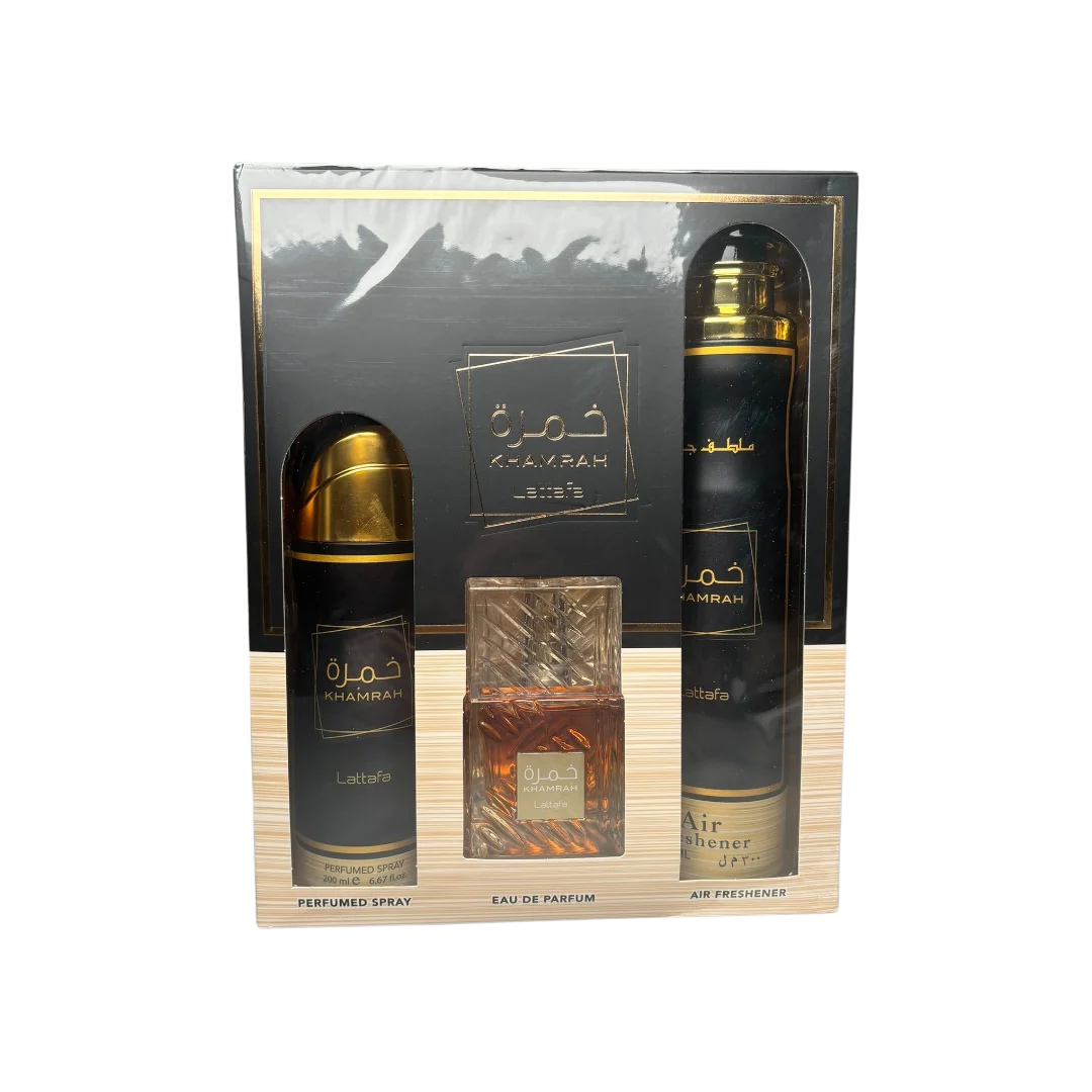 Khamrah Set – Parfümspray & Raumspray